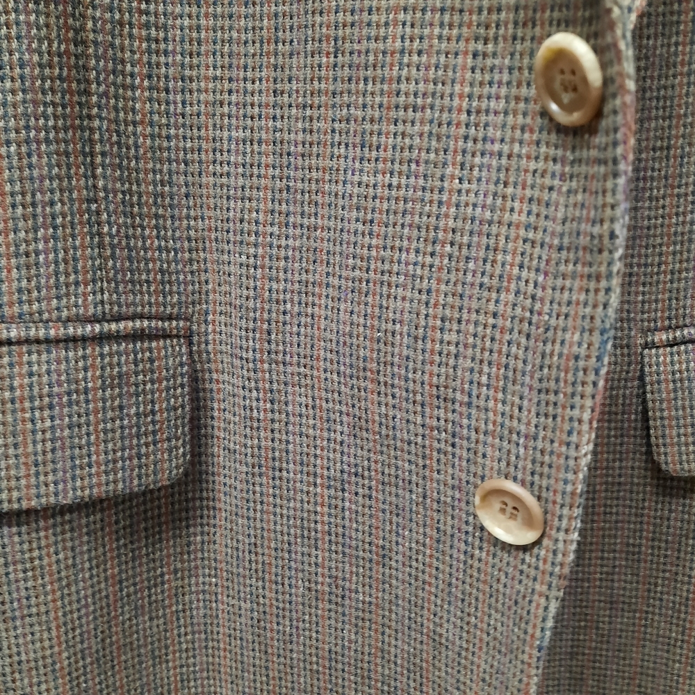 Austin Manor Mens Wool Sport Coat Size 42L - Picture 11 of 11